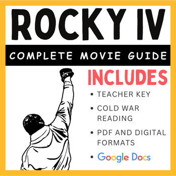 Preview of Rocky IV (1985): A Cold War Study Activity & Complete Movie Guide