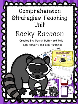Preview of Rocky Raccoon - Reading Comprehension Strategy Teaching Unti - Beanie Baby