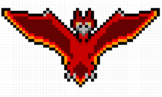 Rodan Inspired Math Mystery Pixel Art