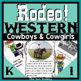 Rodeo Activities - Rodeo Cowboys - Western - Texas History