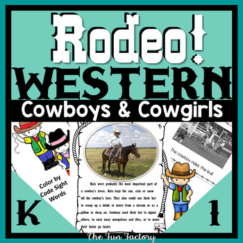 Preview of Rodeo Activities - Rodeo Cowboys - Western - Texas History