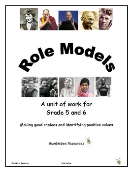 Preview of Role Models - Unit of work for famous figures (US)