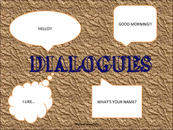 Preview of Role - Play and Acting Dialogues