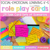 Social Skills Role Play Scenario Card Game - Social Emotio