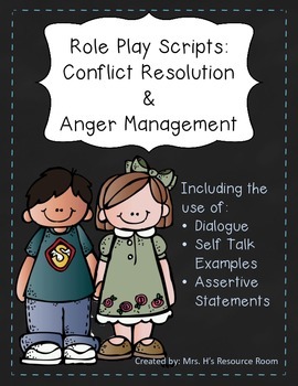 anger management role play scripts