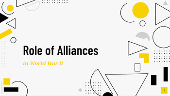 Preview of Role of Alliances - WWII