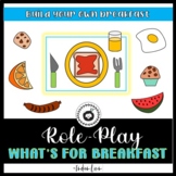 Role play Restaurant - what's for breakfast
