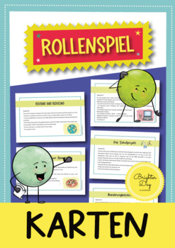 Preview of Role play cards for the German classroom - Speaking practise (Deutsch)