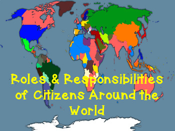 Preview of Roles & Responsibilities of Citizens Around the World Fortune/Misfortune