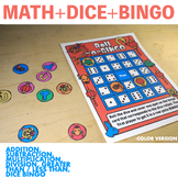 Roll -A- BINGO, Dragon Boat Math Dice Games and Calculatio