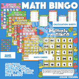 Roll - A - BINGO, Spring Easter Math Dice Games and Calcul