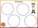 Roll A Pizza Game - Teaching Whole, Halves and Quarters