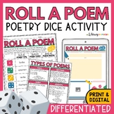 Roll A Poem Writing Activity | 12 Types of Poetry | Differ