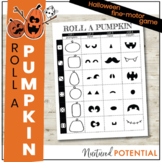 Roll A Pumpkin Halloween Game  - Fine Motor Activity, Hall
