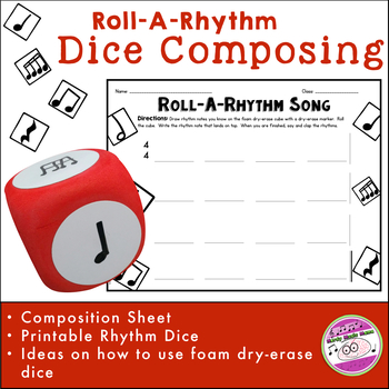 Preview of Roll-A-Rhythm Dice Composing
