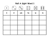 Roll A Sight Word Packet (First Grade)