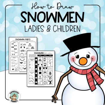 easy winter drawings for kids