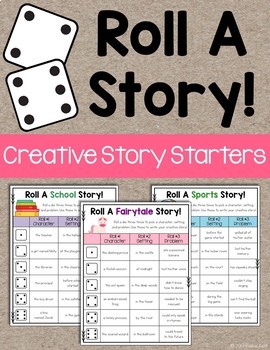 Preview of Roll A Story - Writing Activity