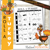 Roll A Turkey Game! Engaging Fine Motor, Thanksgiving Part