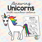 Roll A Unicorn • How to Draw a Unicorn • Elementary Art • 