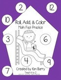 Roll, Add, and Color - Playground Kids Edition