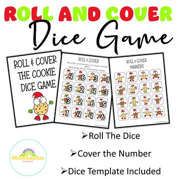 Roll and Color Dice Math Games - The Kindergarten Connection