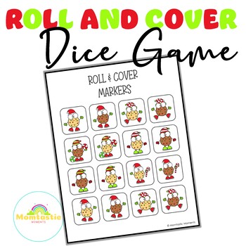 Roll and Color Dice Math Games - The Kindergarten Connection