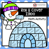 Roll & Cover Igloo Number Game Prek, TK, Kinder, and Homeschool
