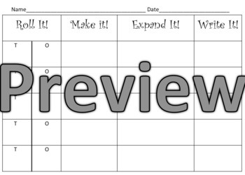 Roll It! Make it! Expand It! Write It!- Place Value Activity | TpT