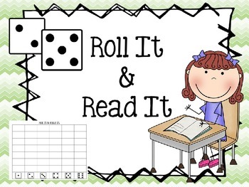 Preview of Roll It and Read It (editable)