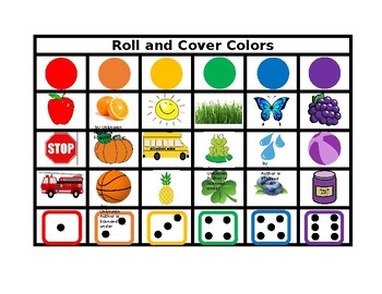 Preview of Roll & Match Colors
