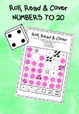 Roll, Read & Cover - Numbers to 20
