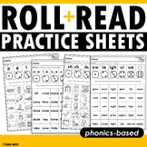 Roll + Read Phonics-Based Sheets