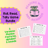 Roll, Read & Tally Game Bundle