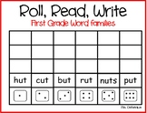 Roll Read Write First Grade Word Families