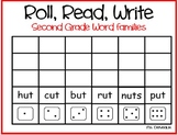 Roll Read Write Second Grade Word Families