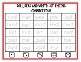 Roll, Read and Write: Connect Four