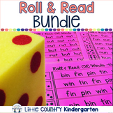 Roll & Read Reading Fluency Games Sight Words, CVC Words, 