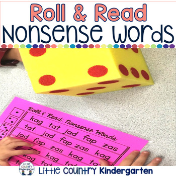 Preview of Nonsense Word Fluency Practice: Roll and Read