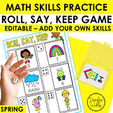 Spring Math Games Counting Addition and Subtraction Within