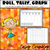 Roll Tally Graph Math Station Game with Dice Counting Tally Marks