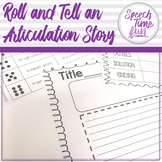 Roll and Tell An Articulation Story