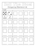 Roll The Dice {Comparing Numbers 1-6}