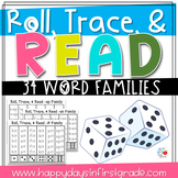 Roll, Trace, and Read Word Families {34 Word Families}