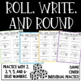 Roll, Write, Round - Rounding Game and Center