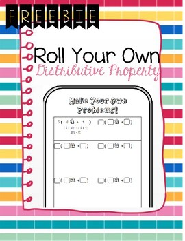 Preview of Roll Your Own Distributive Property!