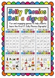 Roll a Digraph! Based on the 17 Jolly Phonics Digraphs