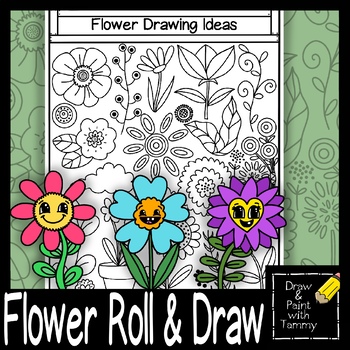 How to Make a Flower Drawing {5 Easy Steps}! - The Graphics Fairy