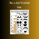Roll a Jack-o-Lantern Game