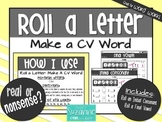 Roll a Letter: Make a CV Word